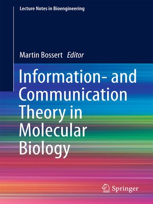 cover image of Information- and Communication Theory in Molecular Biology